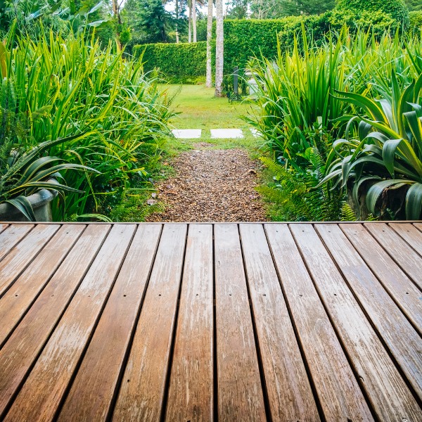 Timber decking by Edge Landscapes Melbourne